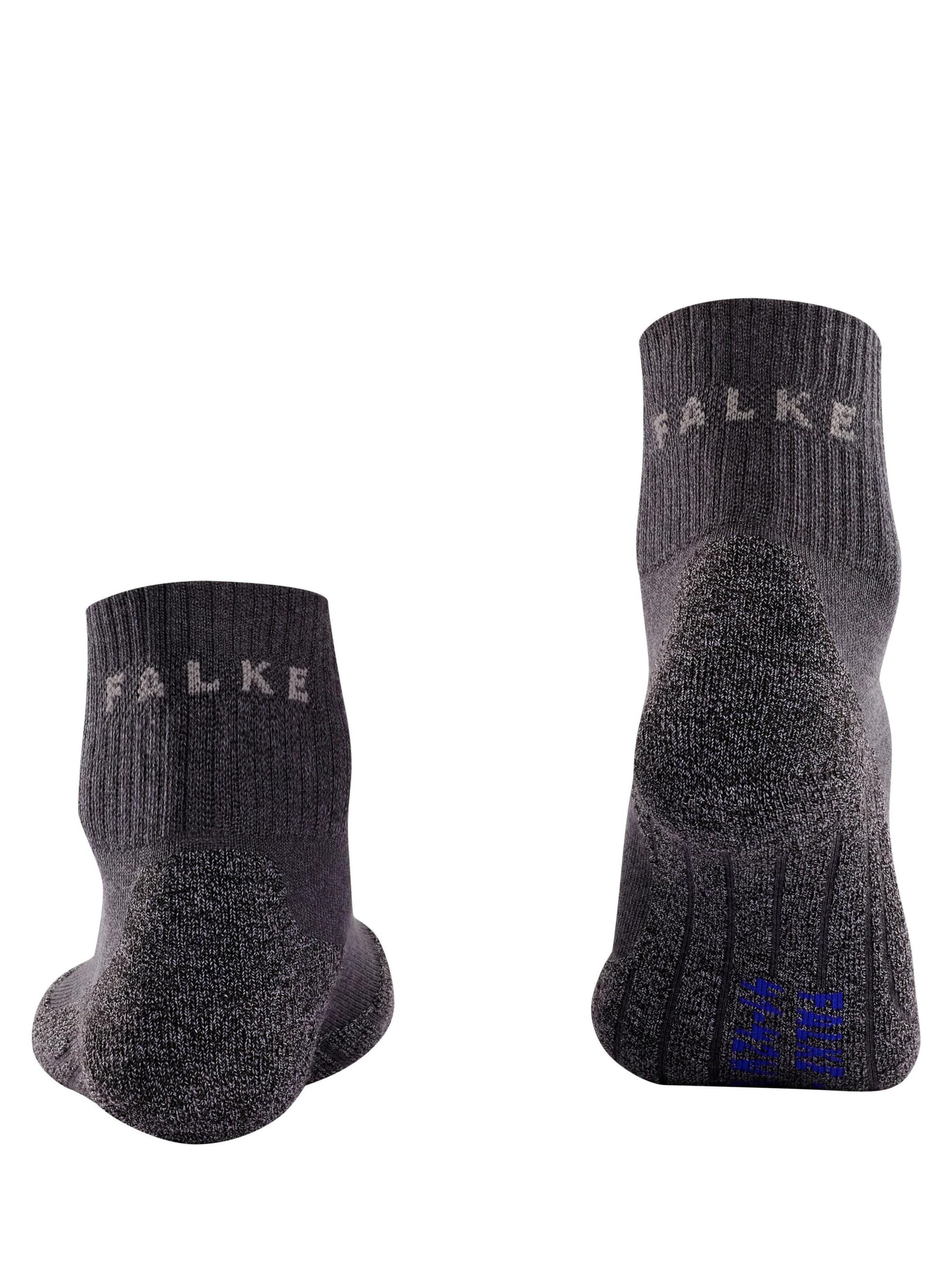 FALKE Athletic Socks 'TK2 Explore Cool Short' in Grey