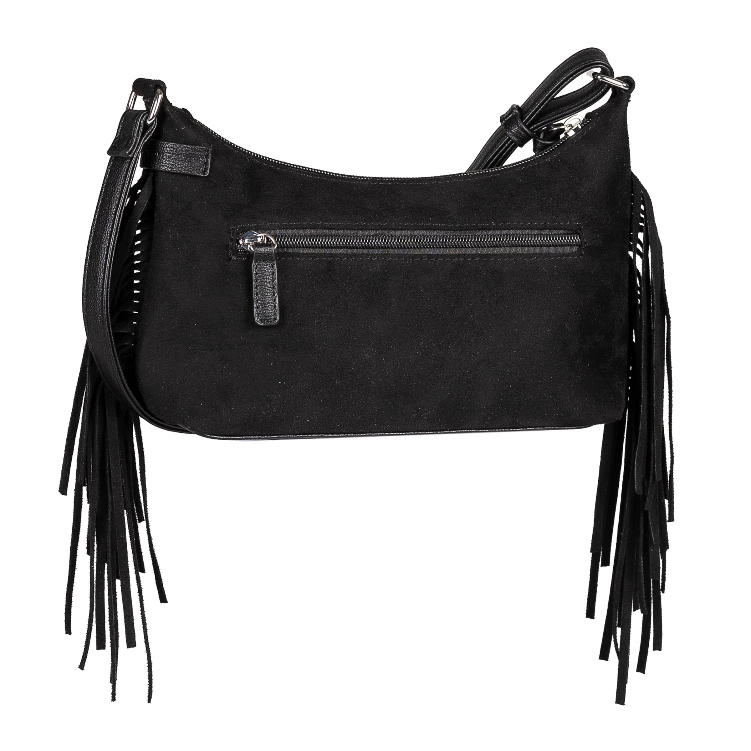 TOM TAILOR DENIM Umhängetasche in Schwarz