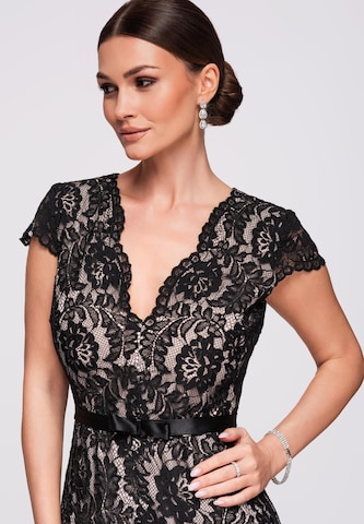 Robe de soirée Ombre en noir