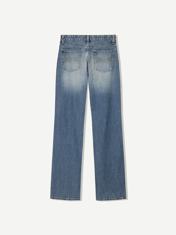 BershkaLoosefit Traperice - plava boja