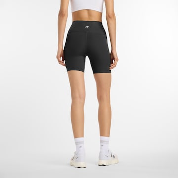 new balance Skinny Sportbroek in Zwart