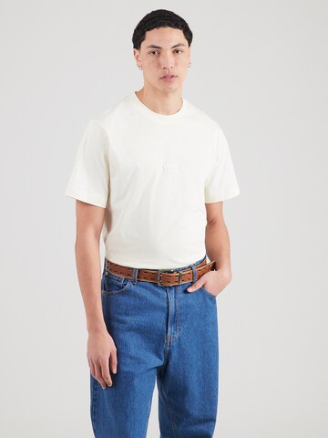 JACK & JONES Тениска 'JCOCLUB PHOTO' в жълто