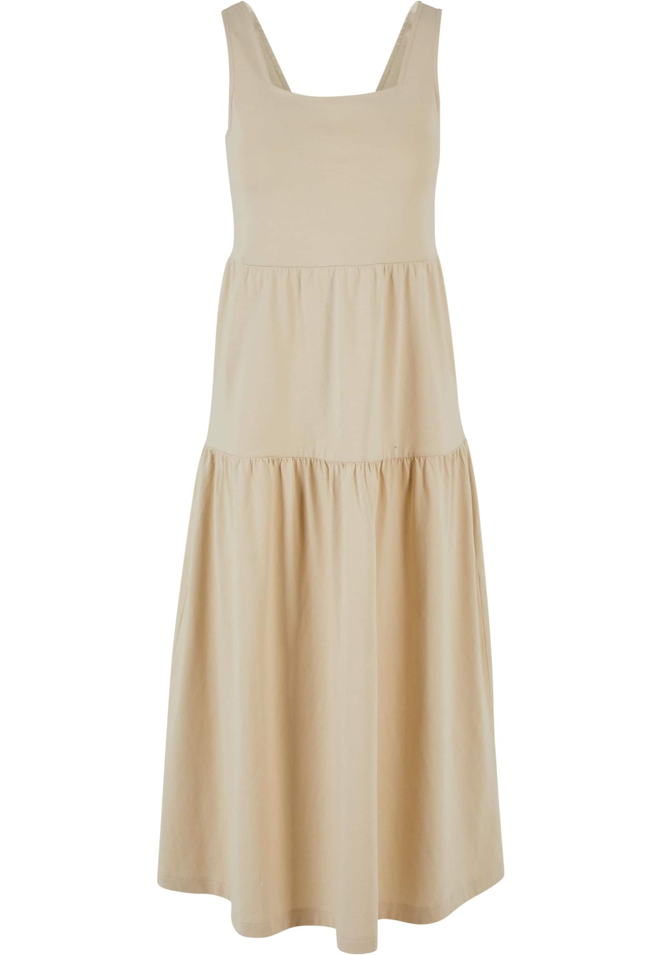 Urban Classics Summer dress in Beige