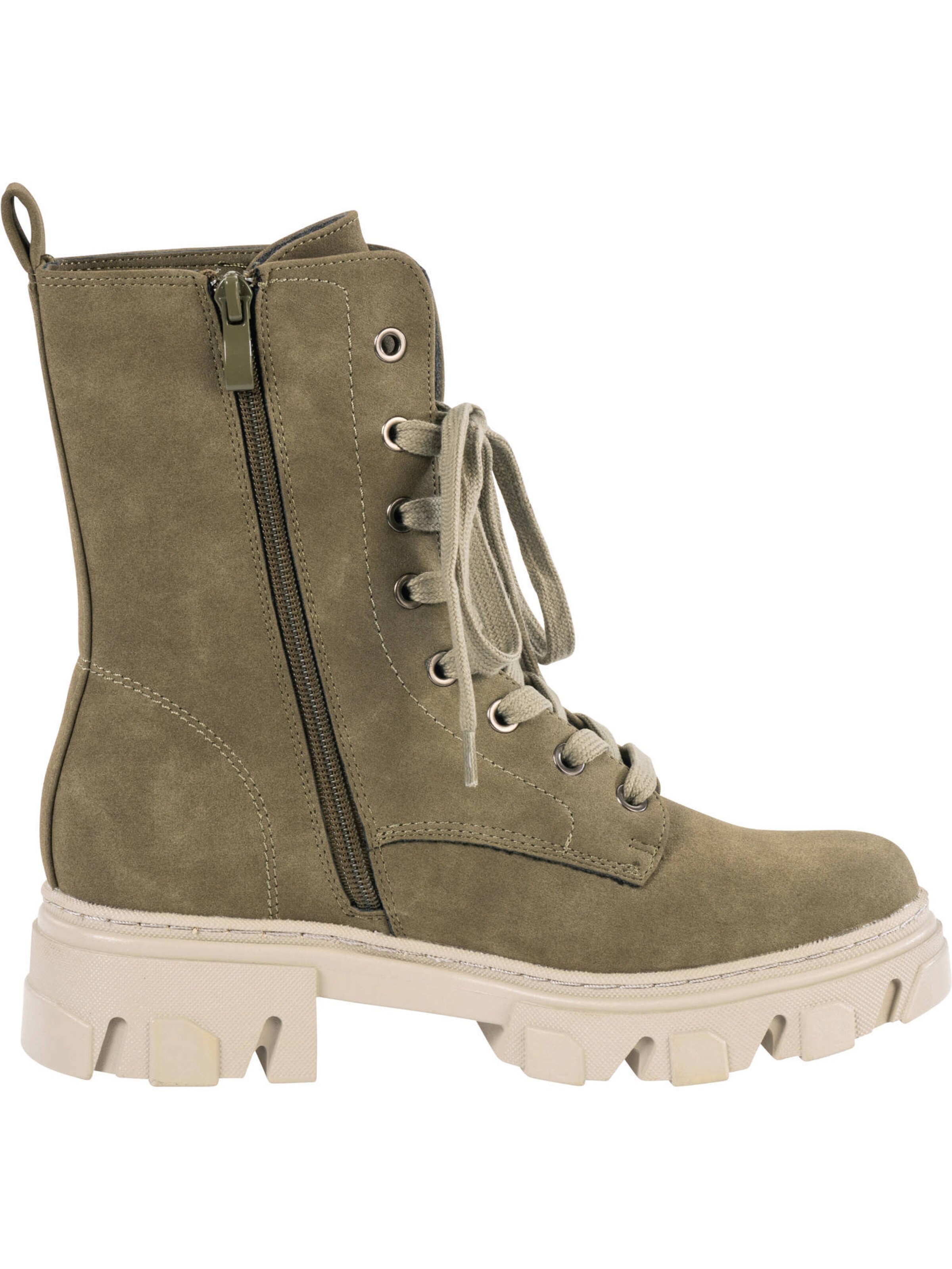 Bottines à lacets 'Lefkada' Palado en vert