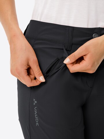 VAUDE Regular Outdoor Pants 'NEYLAND' in Black