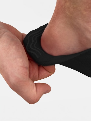 Circle Five Ankle socks '6 Paar Sneaker-Socken Silikongrip ohne verrutschen' in Black