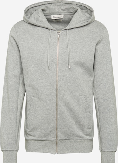 By Garment Makers Veste de survêtement en gris clair, Vue avec produit