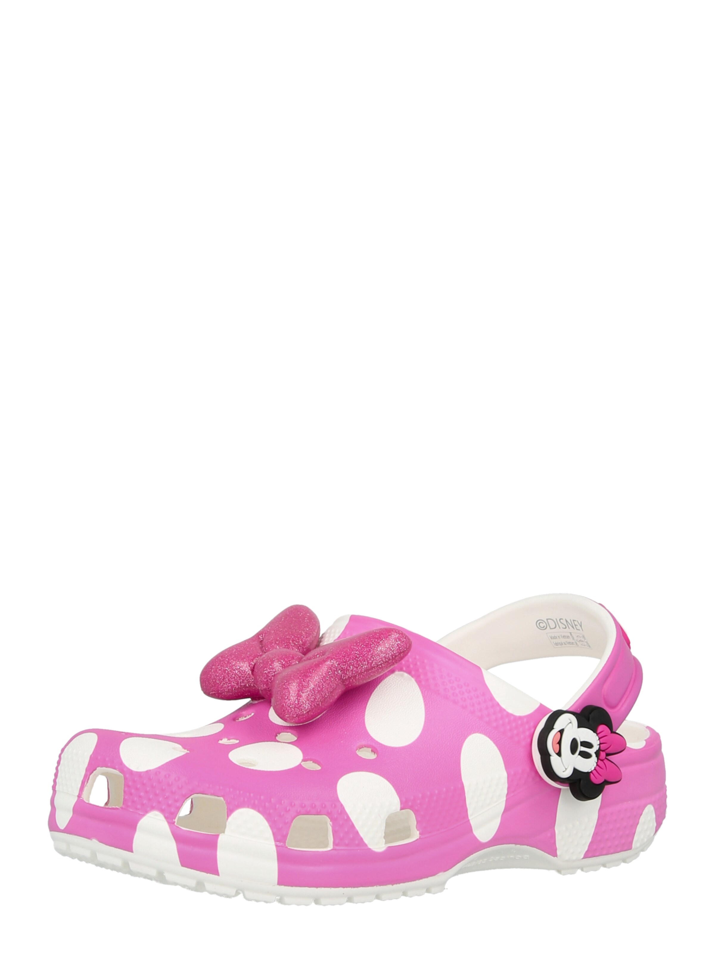 rožinė Crocs Atviri batai 'Minnie Mouse': priekis