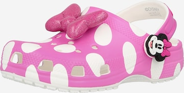 rožinė Crocs Atviri batai 'Minnie Mouse': priekis