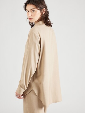 VERO MODA Bluse 'MYMILO' i beige