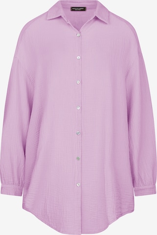 SASSYCLASSY Blouse in Purple: front