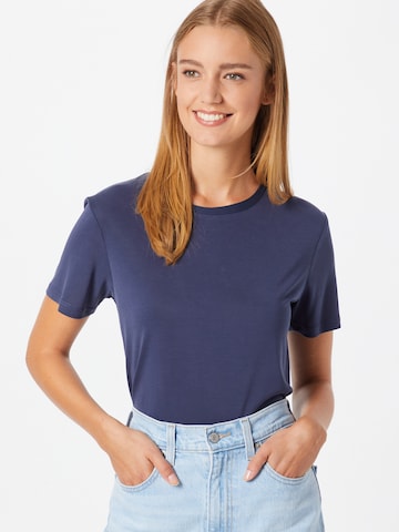 SOAKED IN LUXURY T-shirt 'Columbine' i blå: framsida
