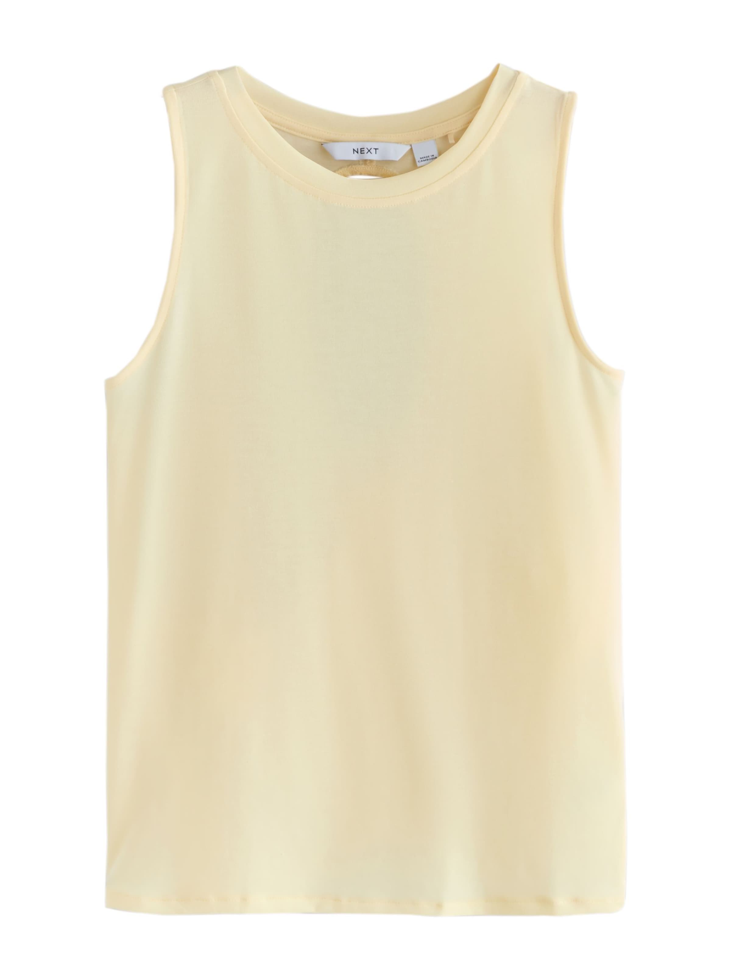 Next - Top deportivo 'Active' en amarillo: frente