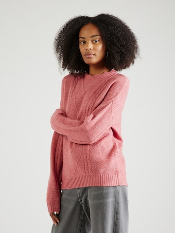 ABOUT YOU Sweater 'Elena' in Pink: front