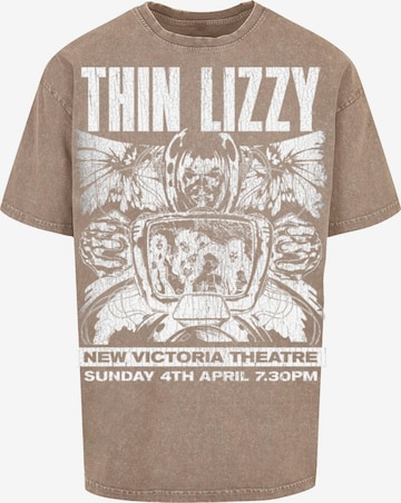 T-Shirt 'Thin Lizzy - New Victoria Theatre' Merchcode en vert : devant