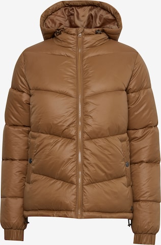 Oxmo Winter Jacket in Brown: front