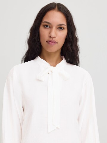 Chemisier ' WILMA ' ICHI en blanc