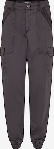 MOS MOSH Tapered Cargobroek in Bruin: voorkant