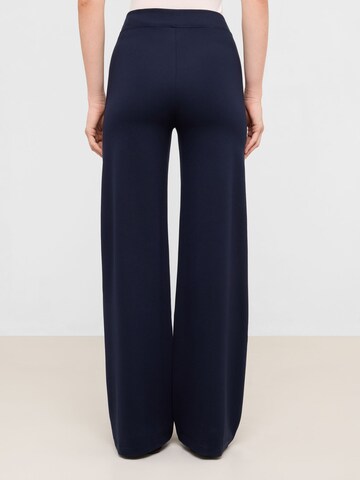 CALZEDONIA Flared Pants in Blue