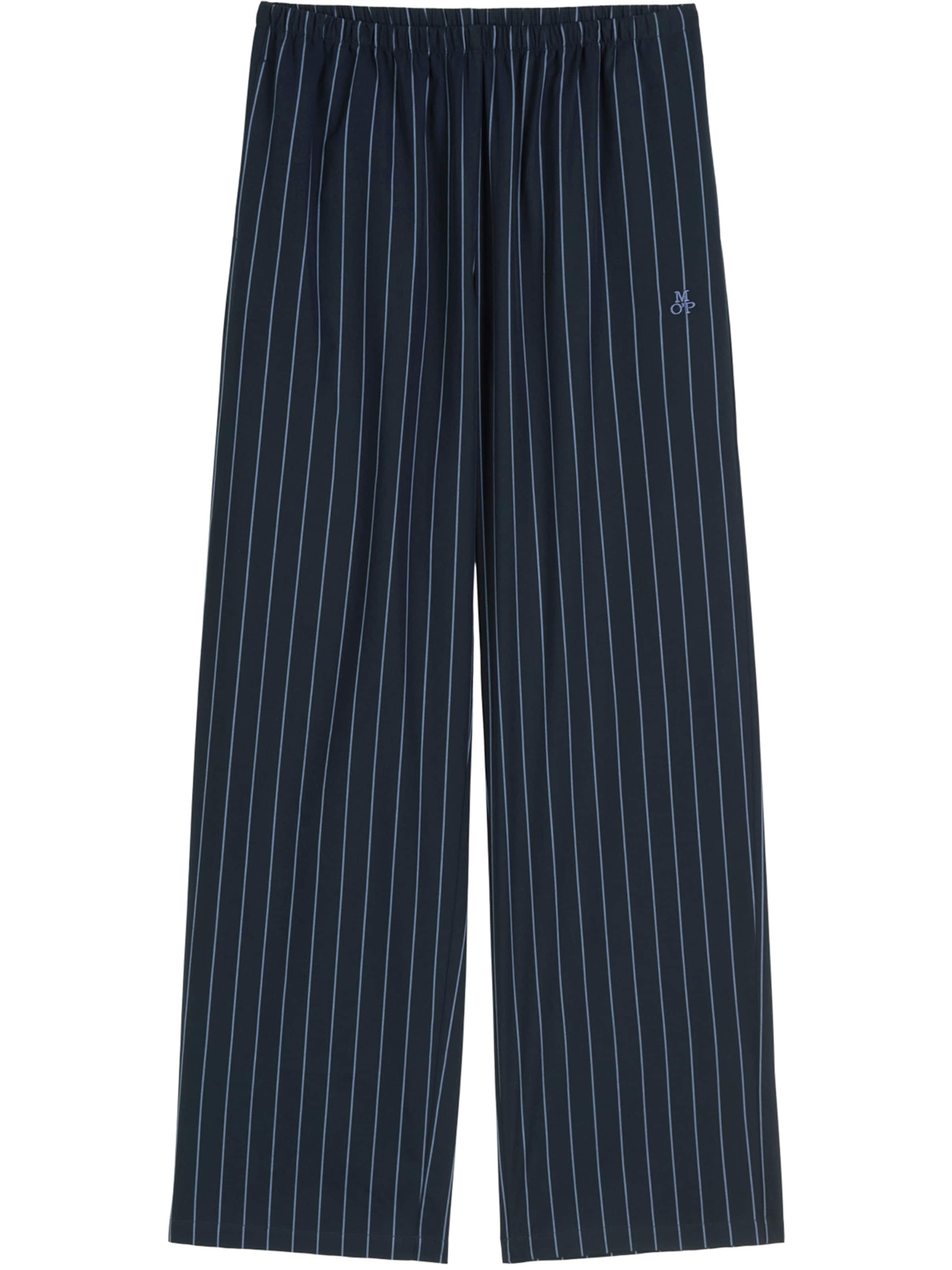 Marc O'Polo Pajama pants ' Mix N Match Woven ' in Blue: front