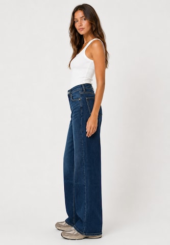Wide leg Jeans di Elara in blu