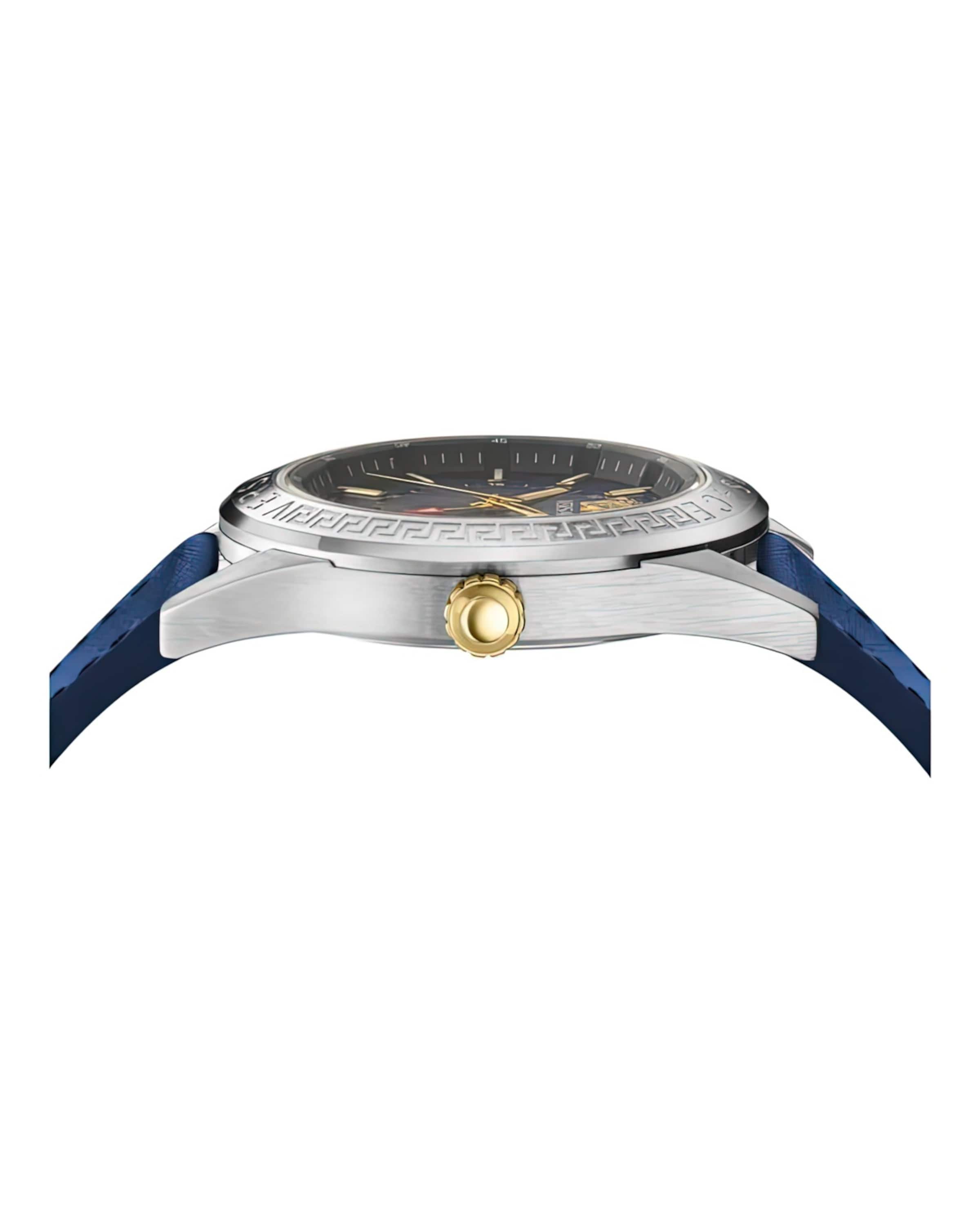 VERSACE Uhr 'V-CODE' in Blau