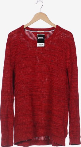 Tommy Jeans Sweater & Cardigan in XL in Red: front
