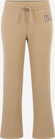 Gap Petite Bootcut Broek 'HERITAGE' in Beige: voorkant