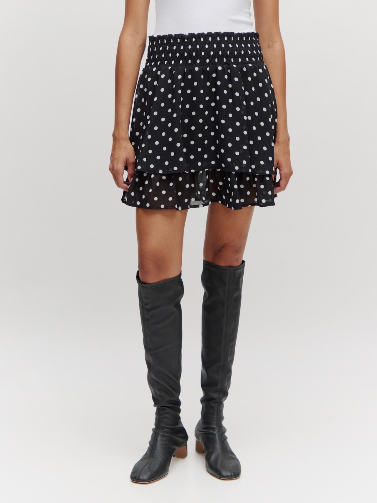 EDITED Produits Jupe 'Magnolia' noir