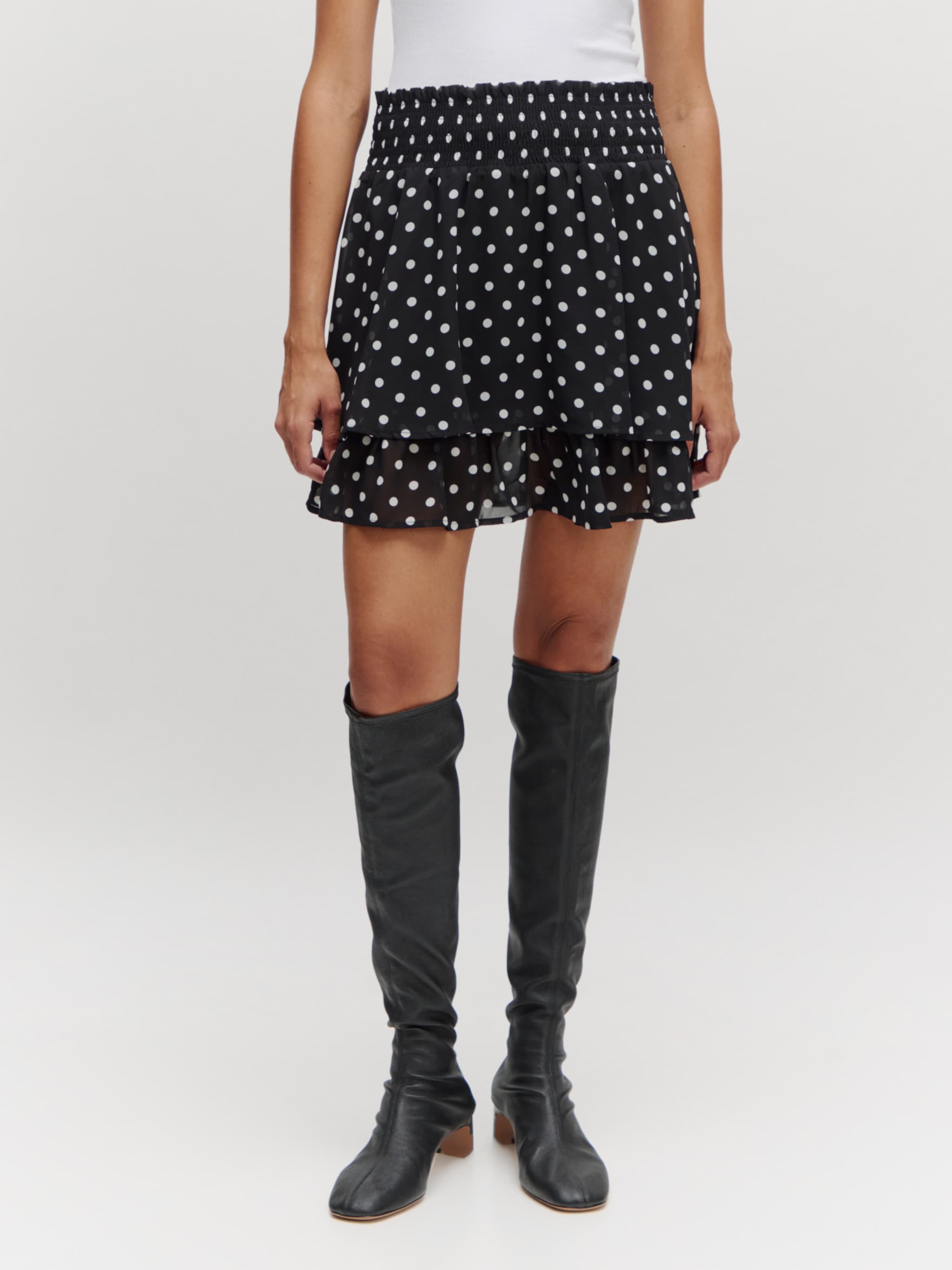 EDITED Producten Rok 'Magnolia' Zwart