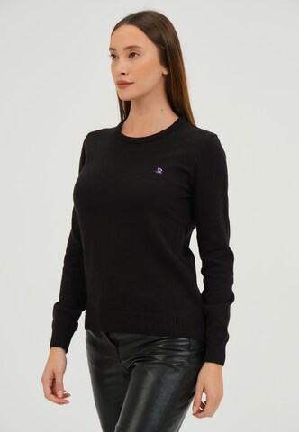 Giorgio di Mare Pullover in Schwarz