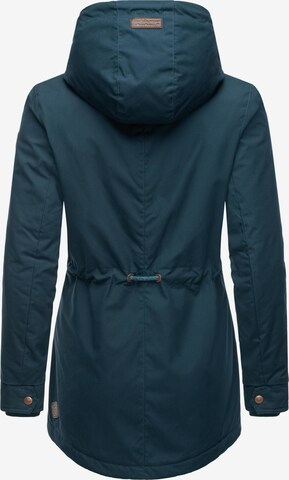 Ragwear Winter Jacket 'Monadis' in Blue