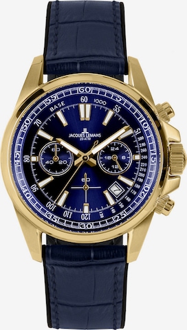 Jacques Lemans Analog Watch in Blue: front