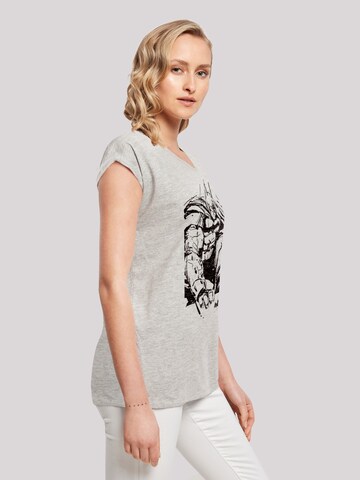 T-shirt 'DC Comics Batman Arkham Knight Sketch' F4NT4STIC en gris