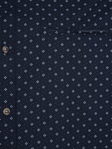 Jack & Jones Plus Regular fit Button Up Shirt in Blue