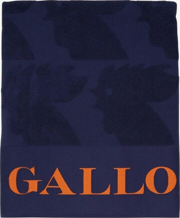 Telo da mare di Gallo in blu: frontale