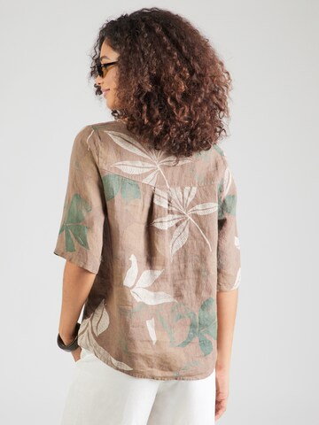 ZABAIONE - Blusa 'Pi44naa' en marrón