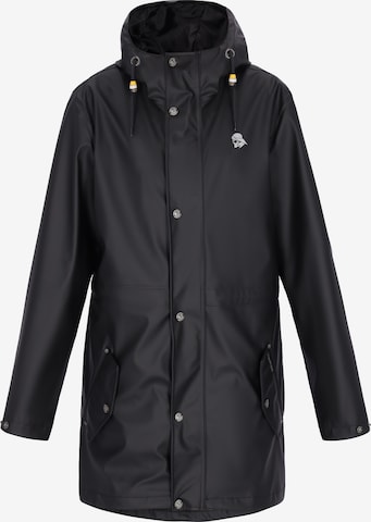 Schmuddelwedda - Abrigo de entretiempo en negro: frente