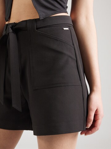 GUESS Loosefit Παντελόνι 'NEW VALENTINA' σε μαύρο