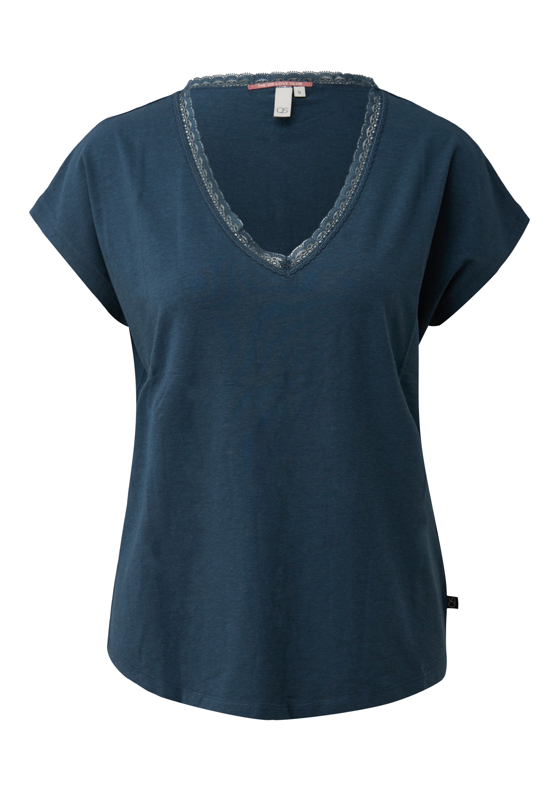 QS - Camiseta en azul: frente
