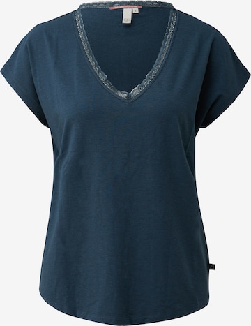 QS - Camiseta en azul: frente