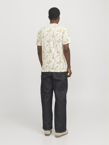 JACK & JONES T-Shirt in Beige