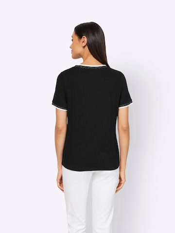 heine T-Shirt in Schwarz