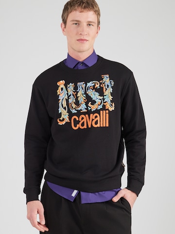 Just Cavalli Tréning póló - fekete: elől