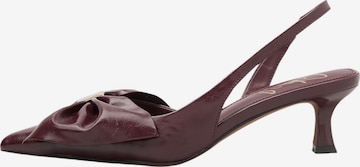 Lipsy Slingpumps i rød: forside