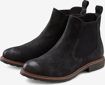 LASCANA Chelsea boots i svart