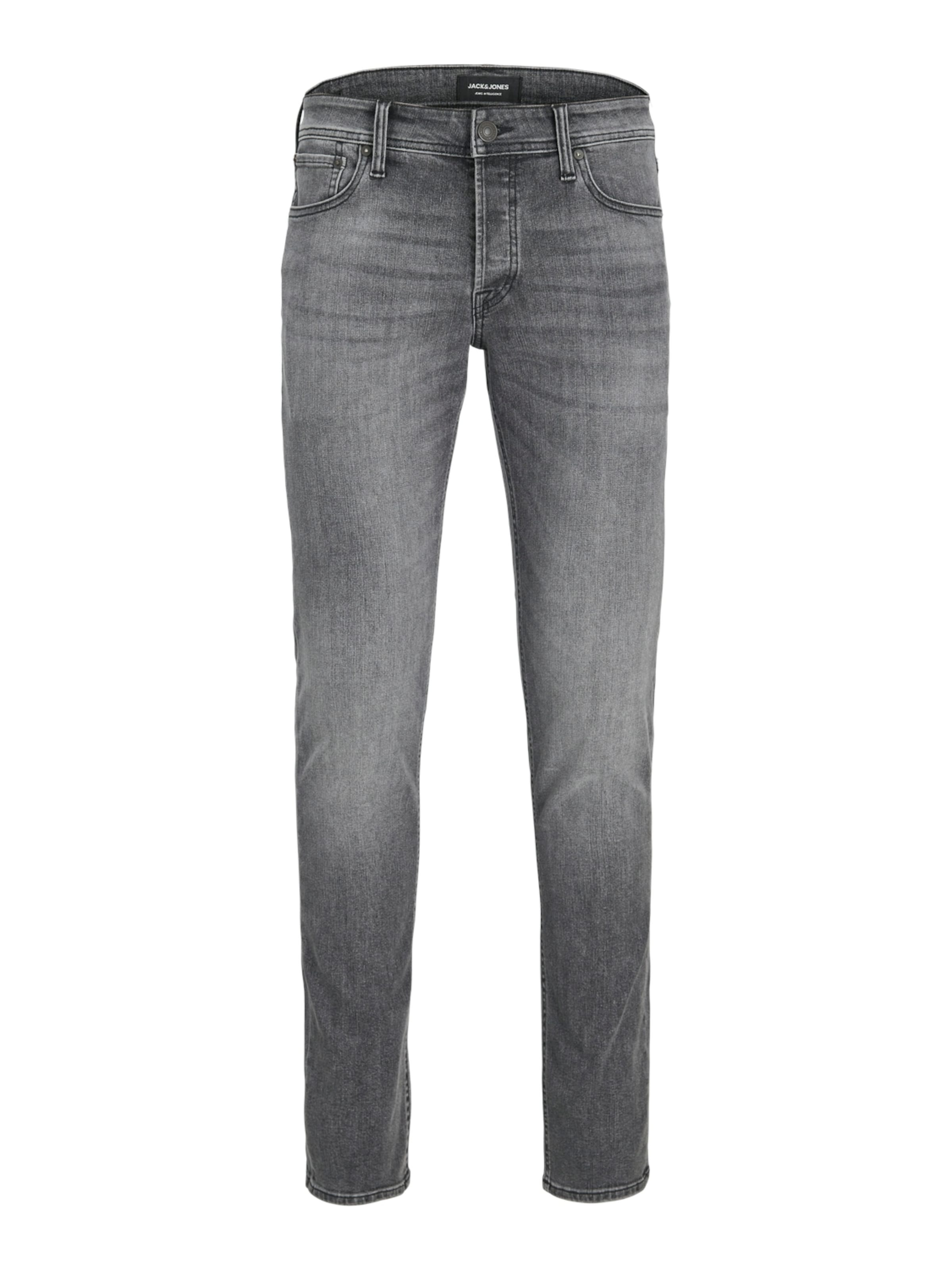 JACK & JONES Regular Jeans 'JJIMike JJOriginal' in Zwart: voorkant