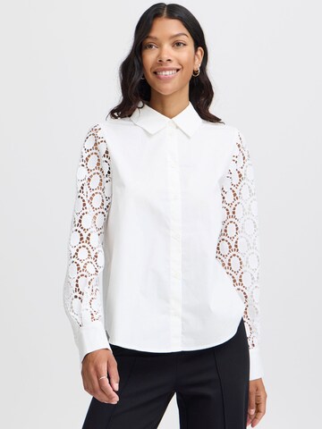 b.young - Blusa 'ICOTTIN' en blanco: frente