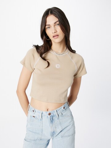 T-shirt Cotton On en gris : devant