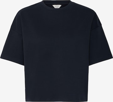 Oxmo - Camiseta ' OXNSandy Crop Boxy ' en negro: frente